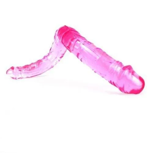 0253M      Double Penetration Fantasy Pink Double Dildo - MEGA Deal