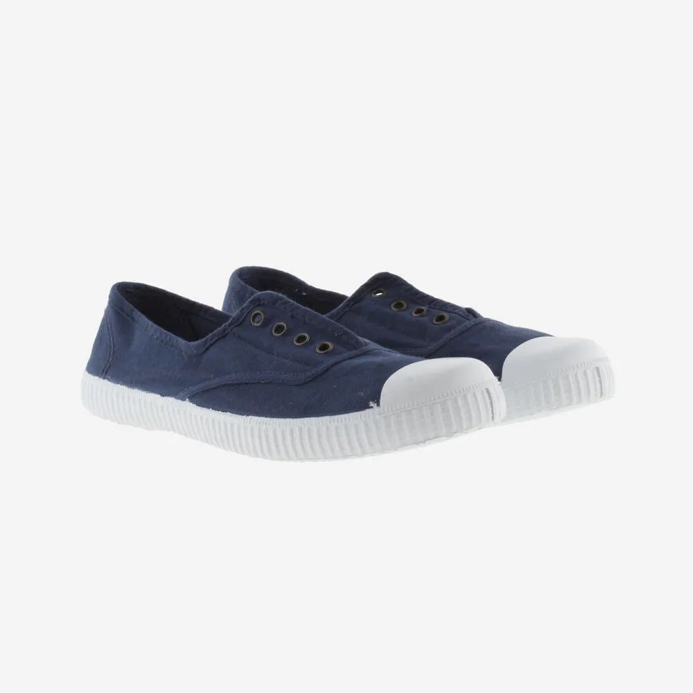 1915 Inglesa Drec® Marino Canvas Elastic Plimsoll