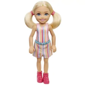 Barbie Chelsea Striped Print Skirt Doll