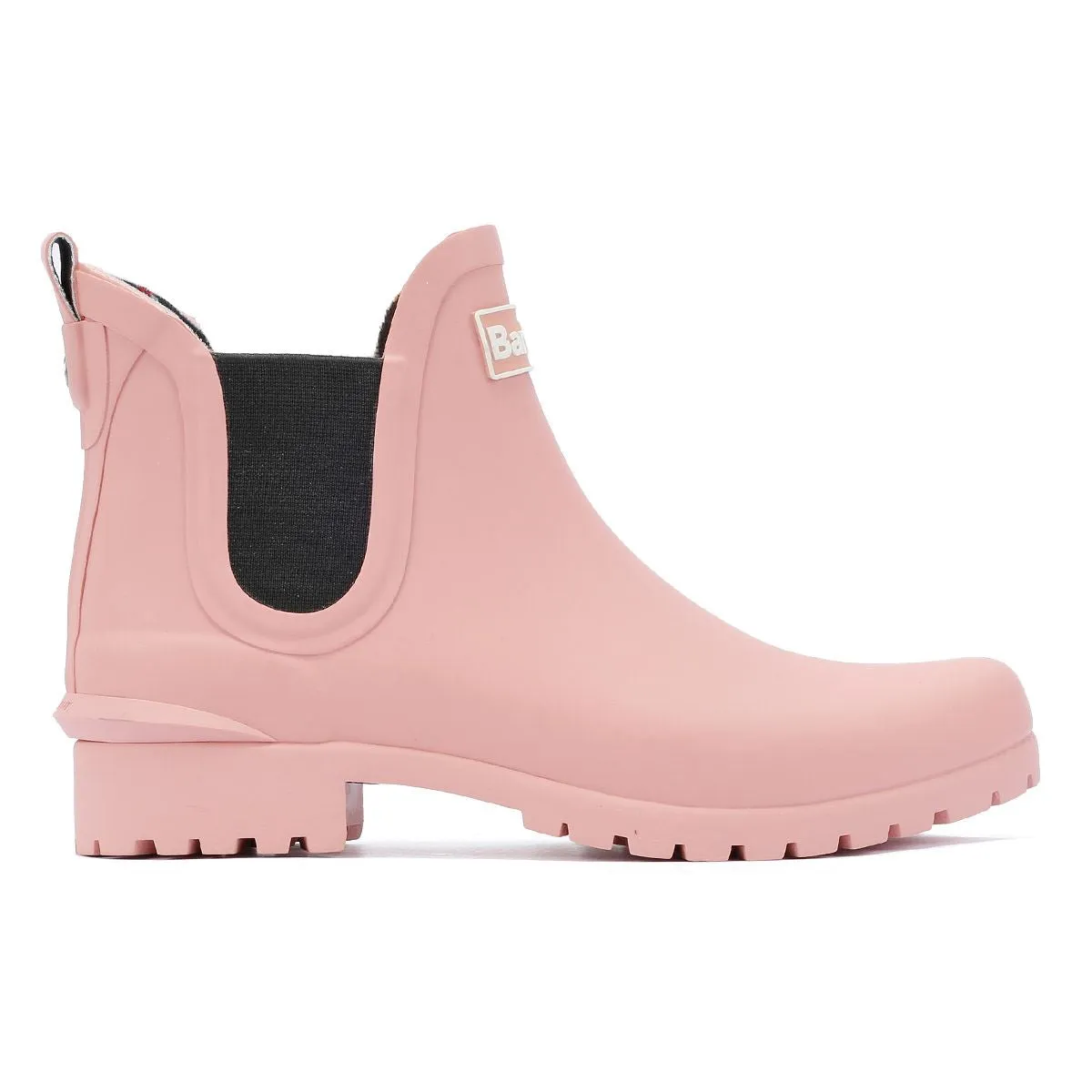 Barbour Wilton Women's Pink Ankle Wellington Boots