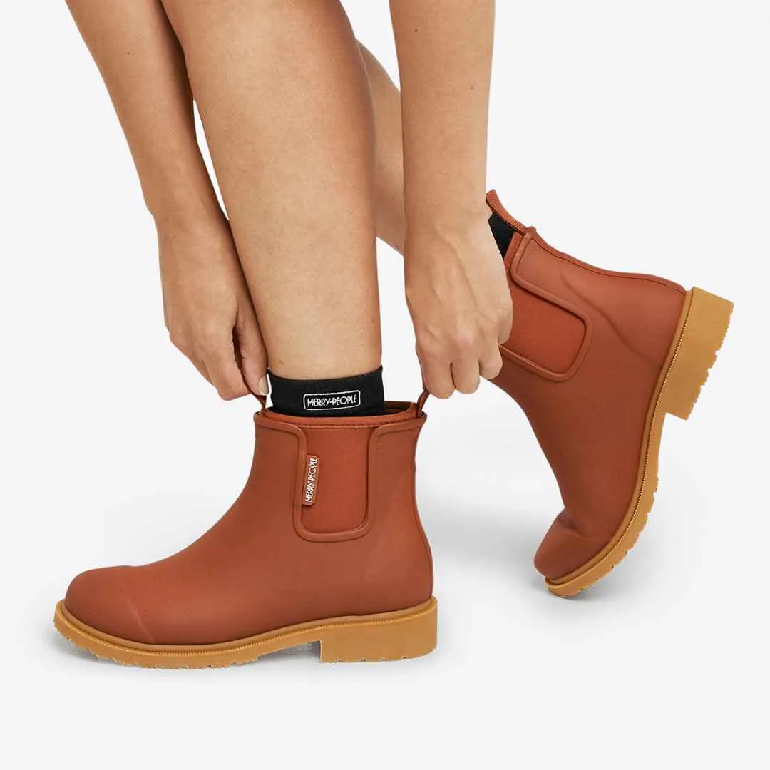 Bobbi Ankle Boot // Rust