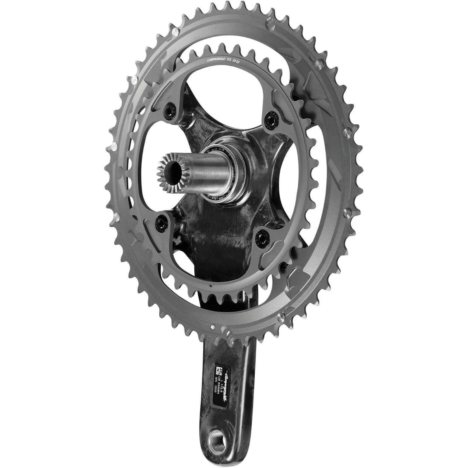 Campagnolo Super Record Ultra Torque 11 Speed Chainset - 53 / 39t - 175mm Arm