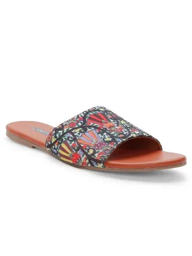 Colourful Madhubani Art Printed Sliders