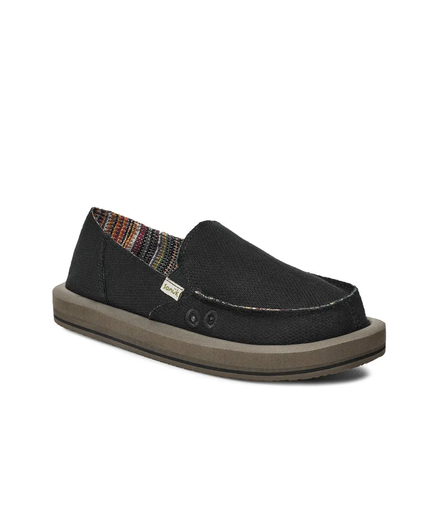 Donna ST Hemp in Black by Sanuk