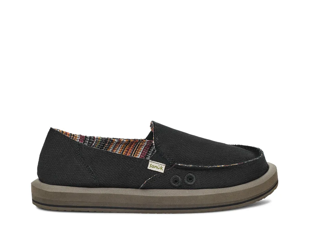 Donna ST Hemp in Black by Sanuk