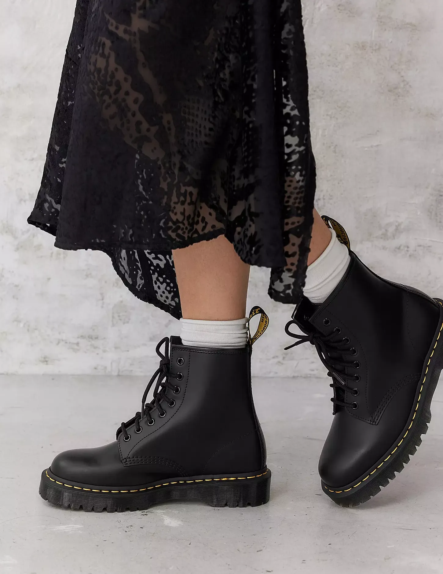 DR. MARTENS 1460 BEX BLACK SMOOTH