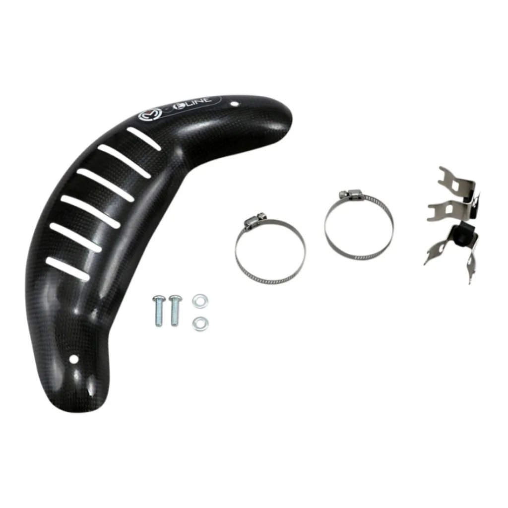 E-Line Stock Header Heat Shield 2019-22 KTM/HUS/GAS 450cc | MHS45019F