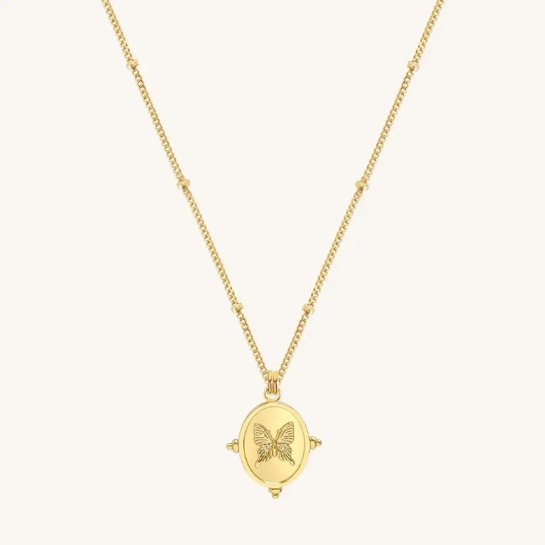 Emerge Butterly Necklace