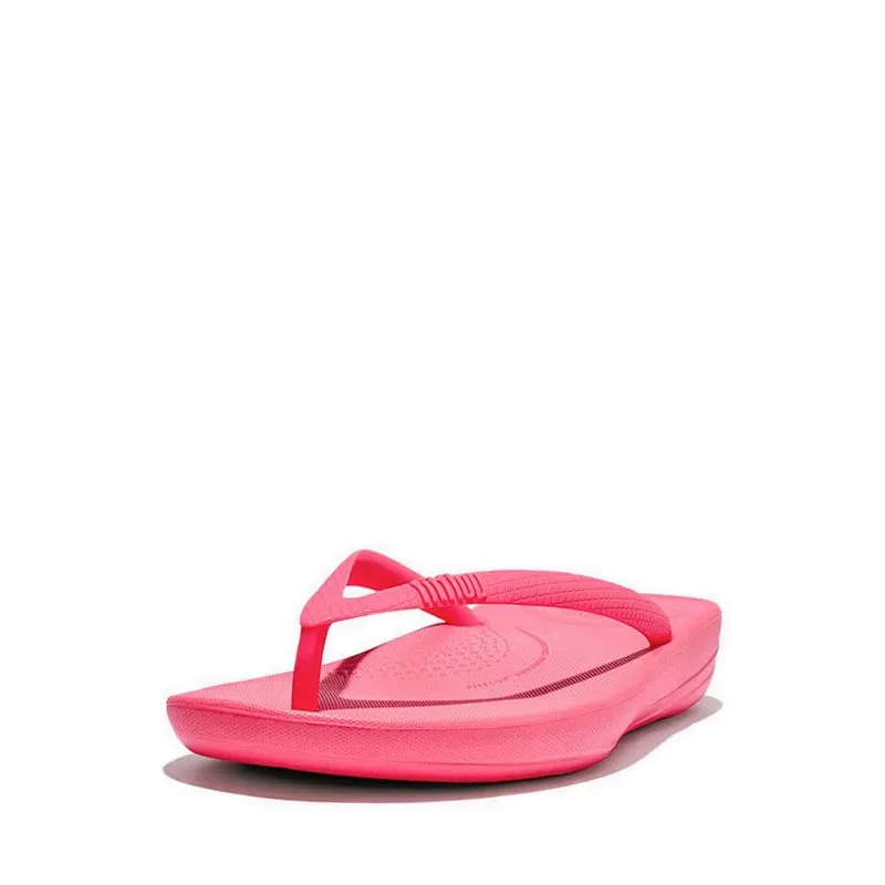 Fitflop Iqushion Women's Ergonomic Flip-Flops - Pop Pink