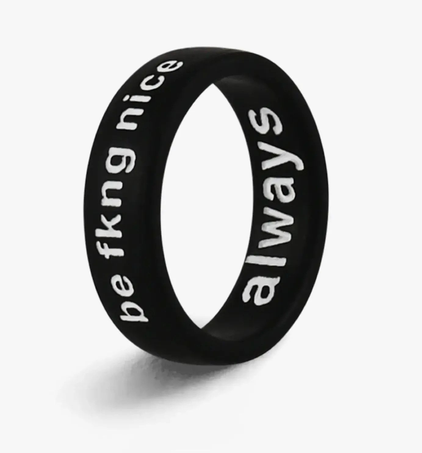 Flip Ring Reversible Be Fkng Nice / Always