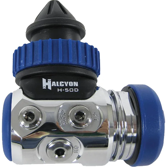 Halcyon Complete Twinset Regulator Set - Premium Diaphragm System - H-50D, Halo, Aura