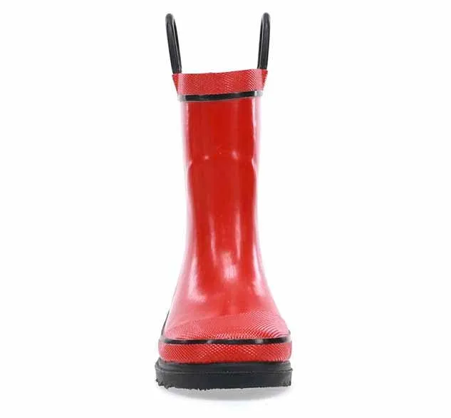 Kids Firechief 2 Rain Boot - Red