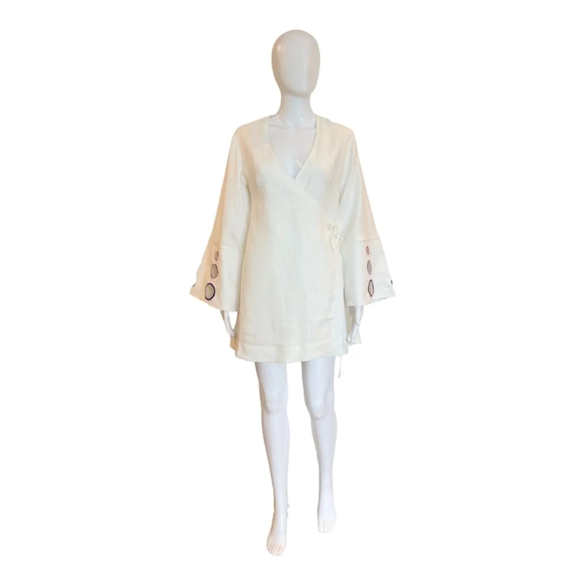 Magen Tunic Mini Dress | Ivory