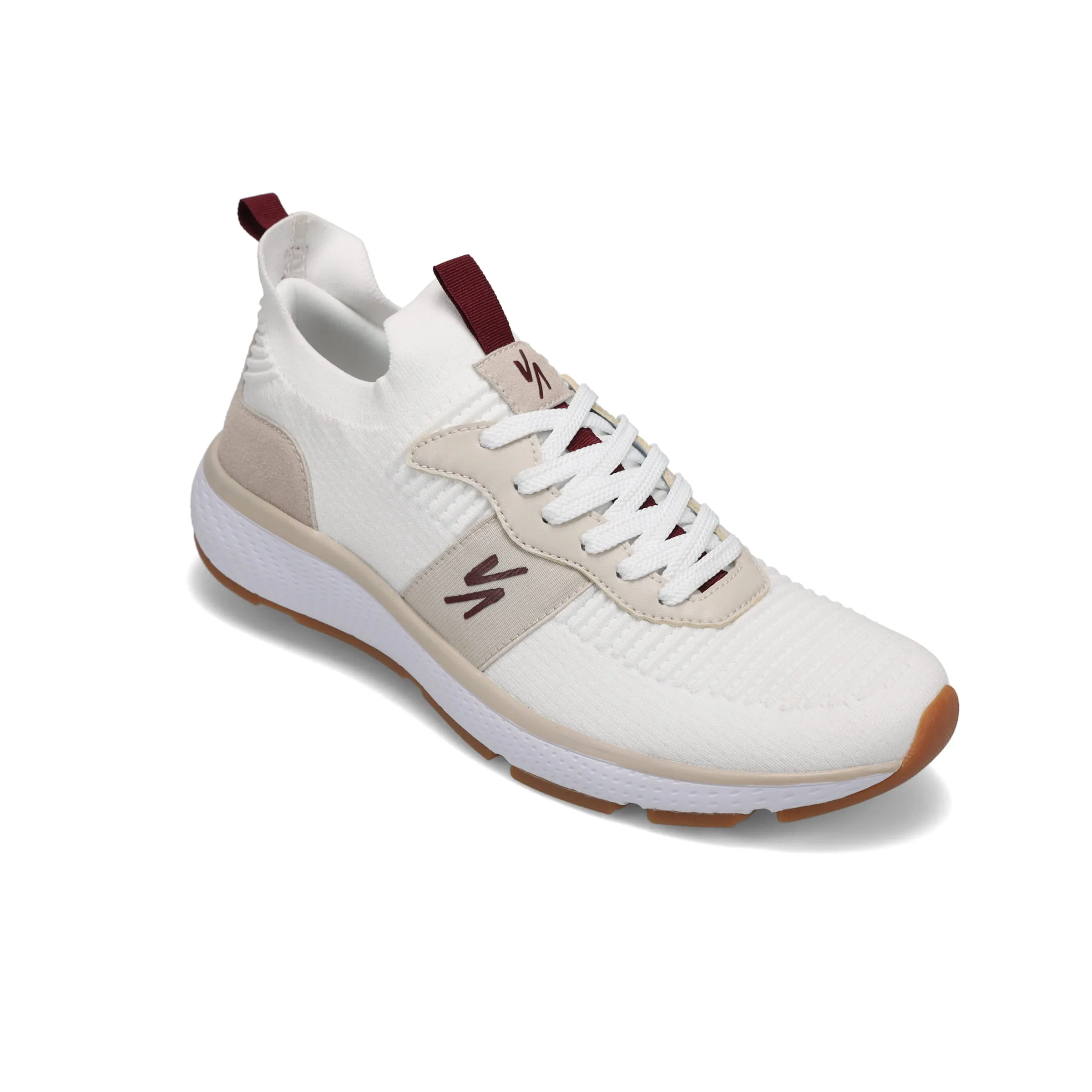 Men's Reign - White/Maroon/Gum