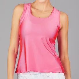 Neon Fullback Tank Top (peachy pink)