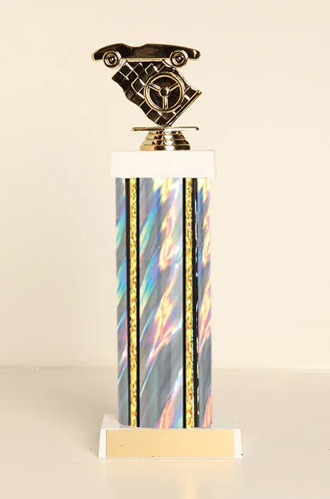 Pinewood Derby Square Column Trophy