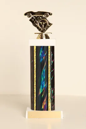 Pinewood Derby Square Column Trophy