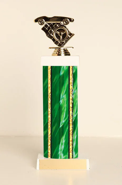 Pinewood Derby Square Column Trophy