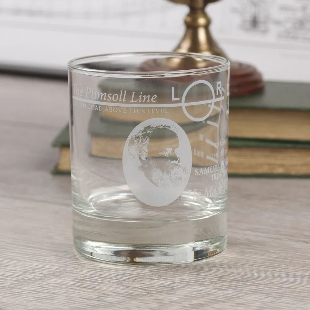 Plimsoll Line Whisky Glass