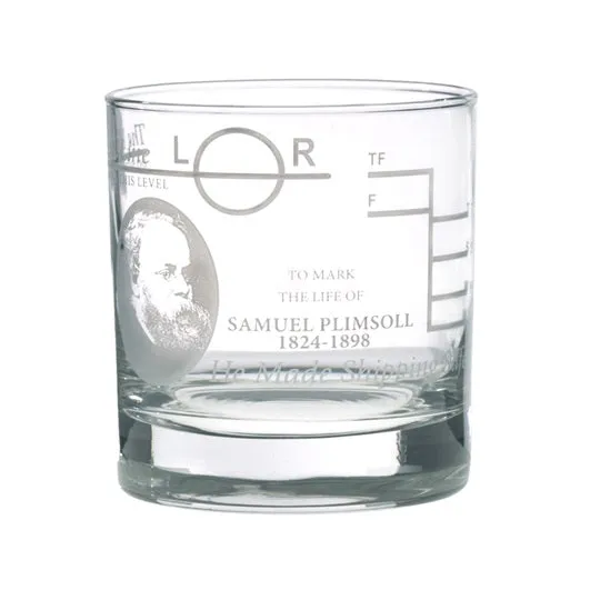 Plimsoll Line Whisky Glass