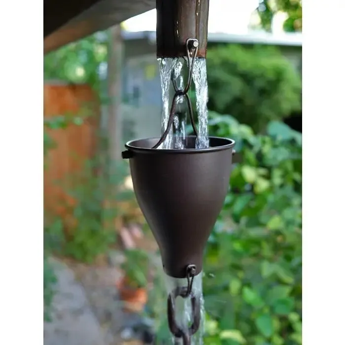 Rain Chain Gutter Link Reducer