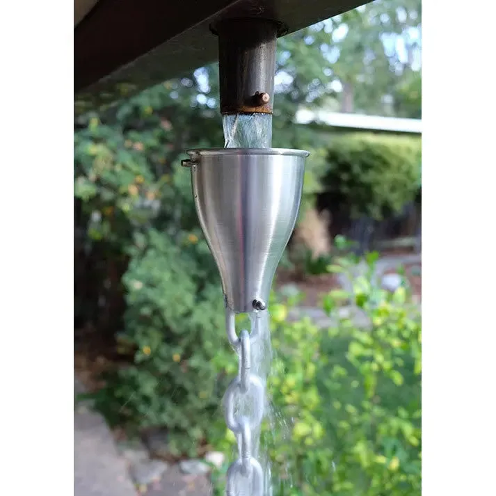 Rain Chain Gutter Link Reducer