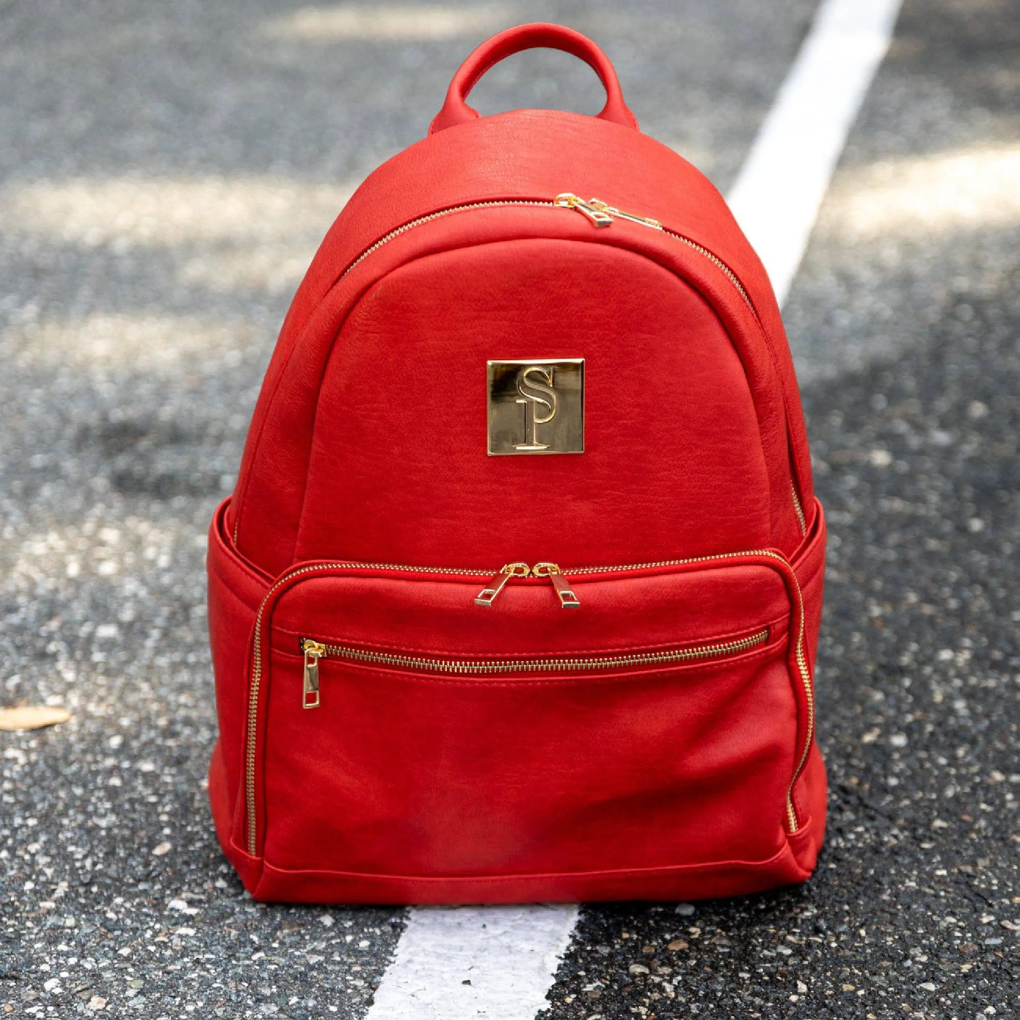 Red Carrier Leather Backpack (Only 150 Made)