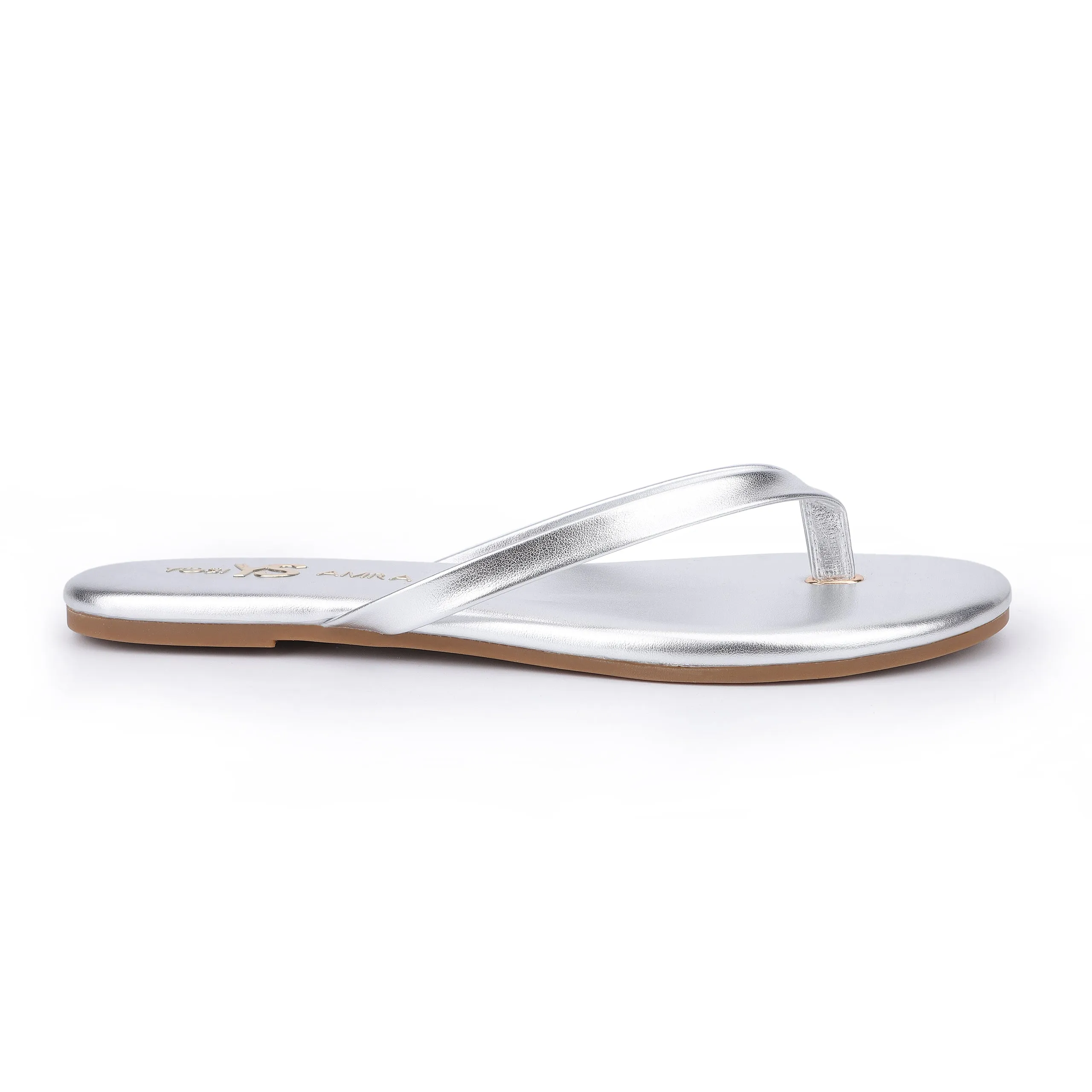 Rivington Flip Flop in Silver