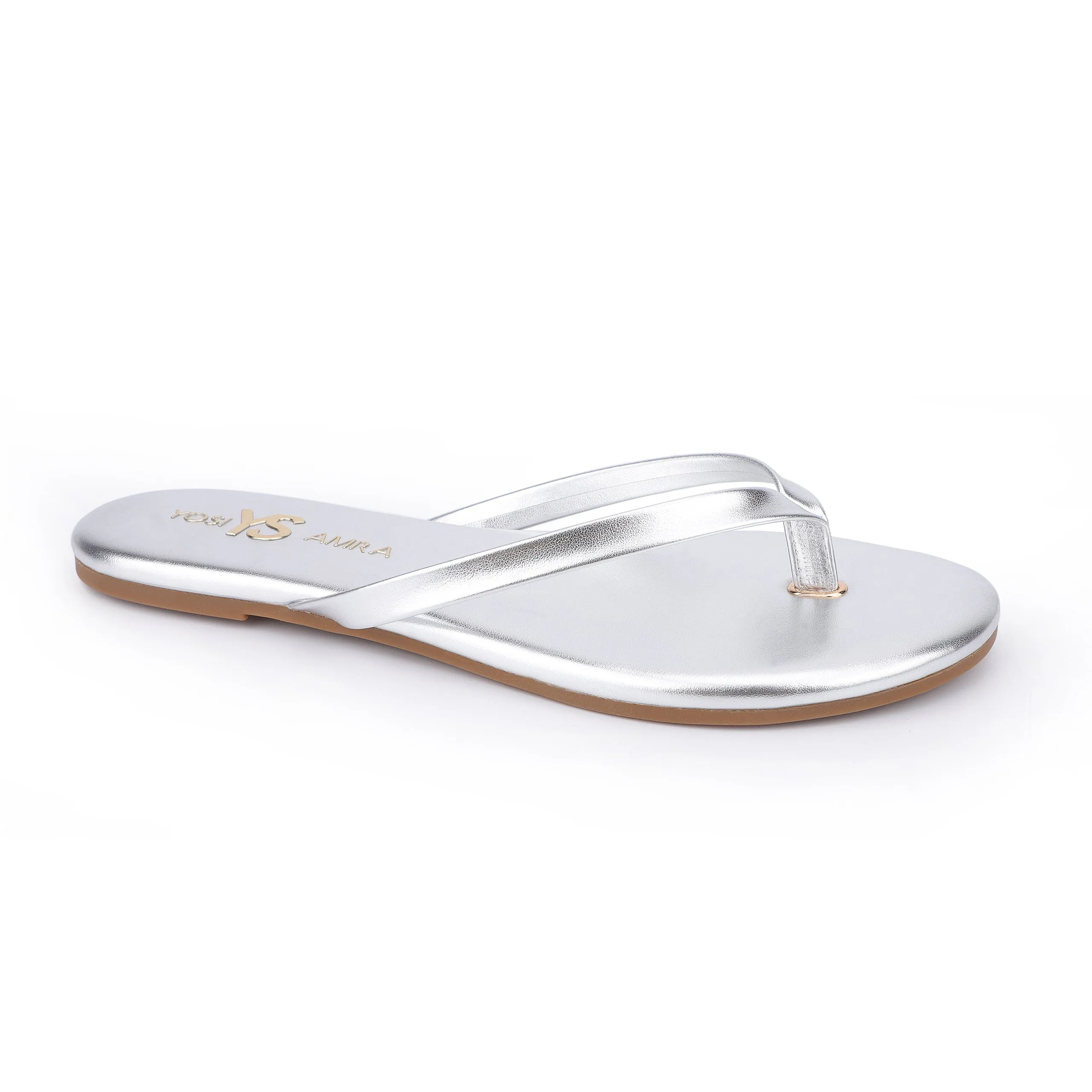 Rivington Flip Flop in Silver