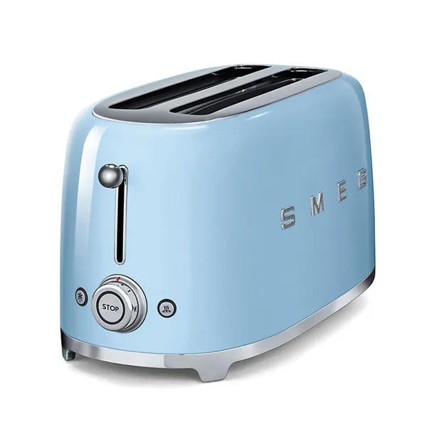 Smeg 4-Slice Toaster - Pastel Blue