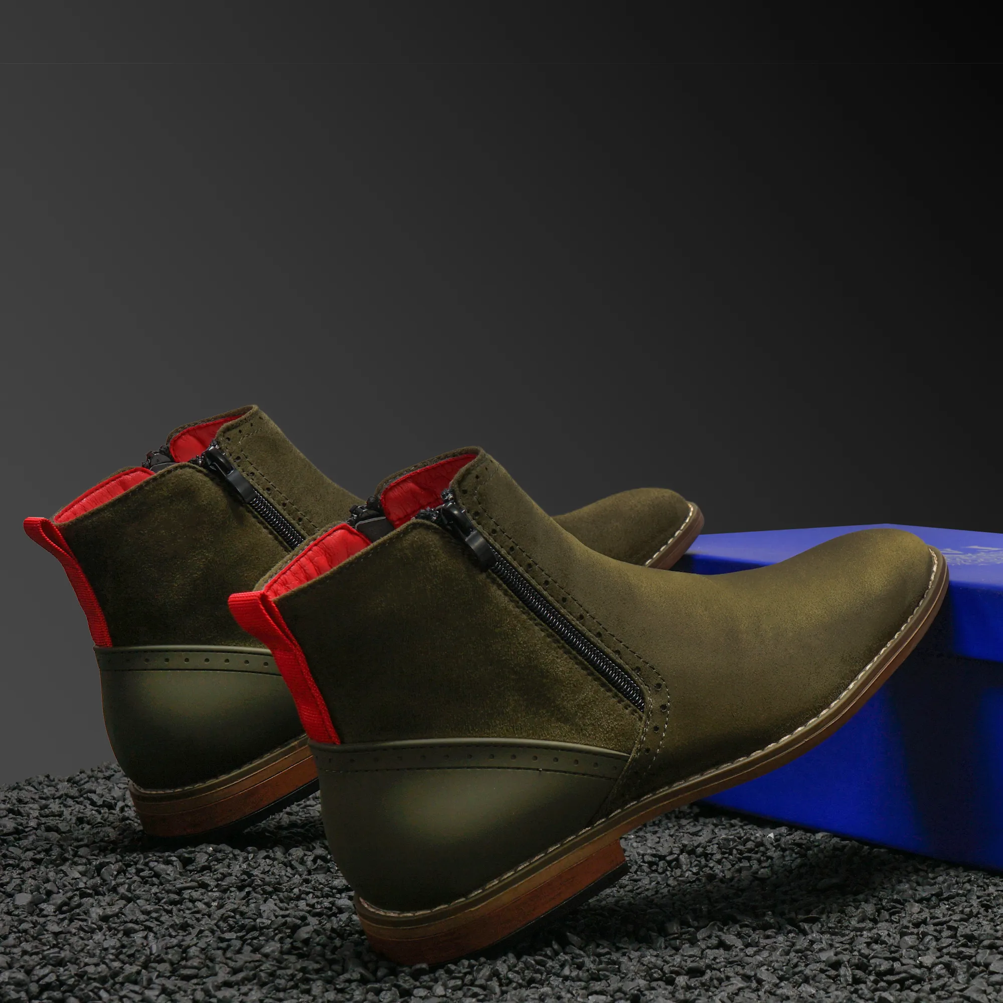 The Coupe S TAYNO Suede Chelsea Boot