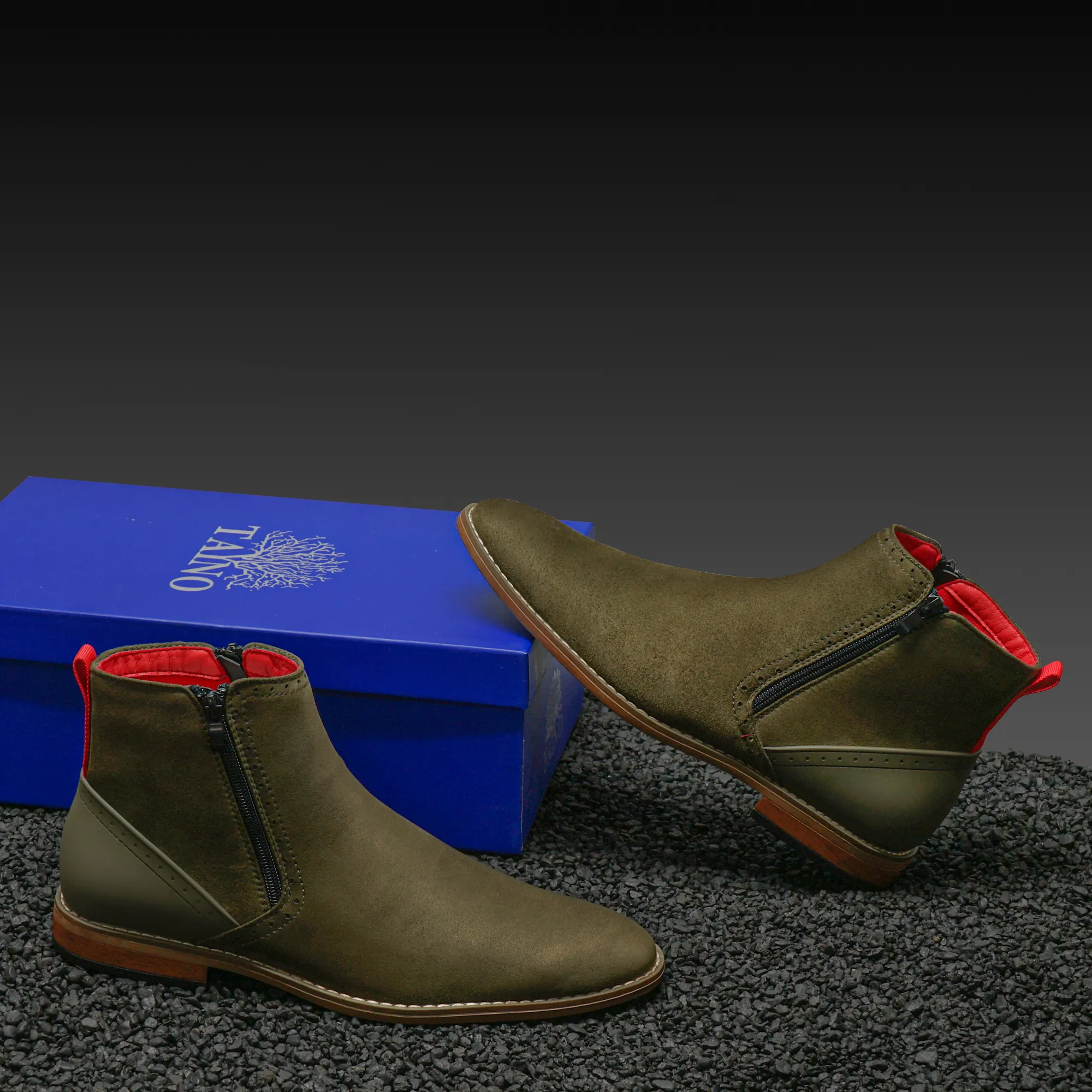 The Coupe S TAYNO Suede Chelsea Boot