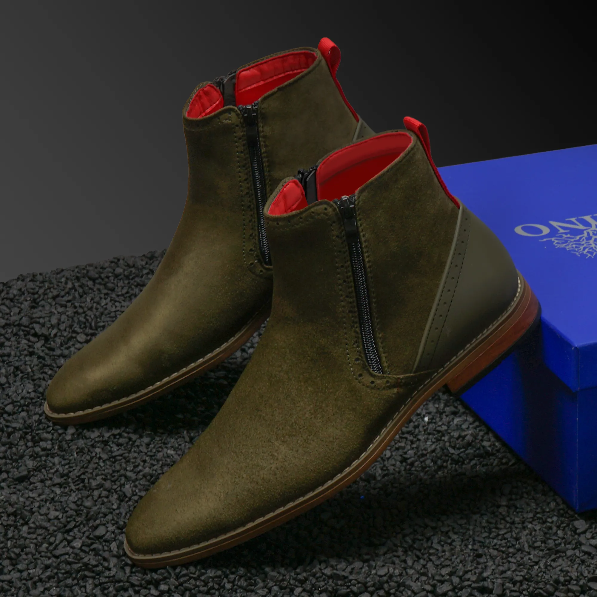 The Coupe S TAYNO Suede Chelsea Boot