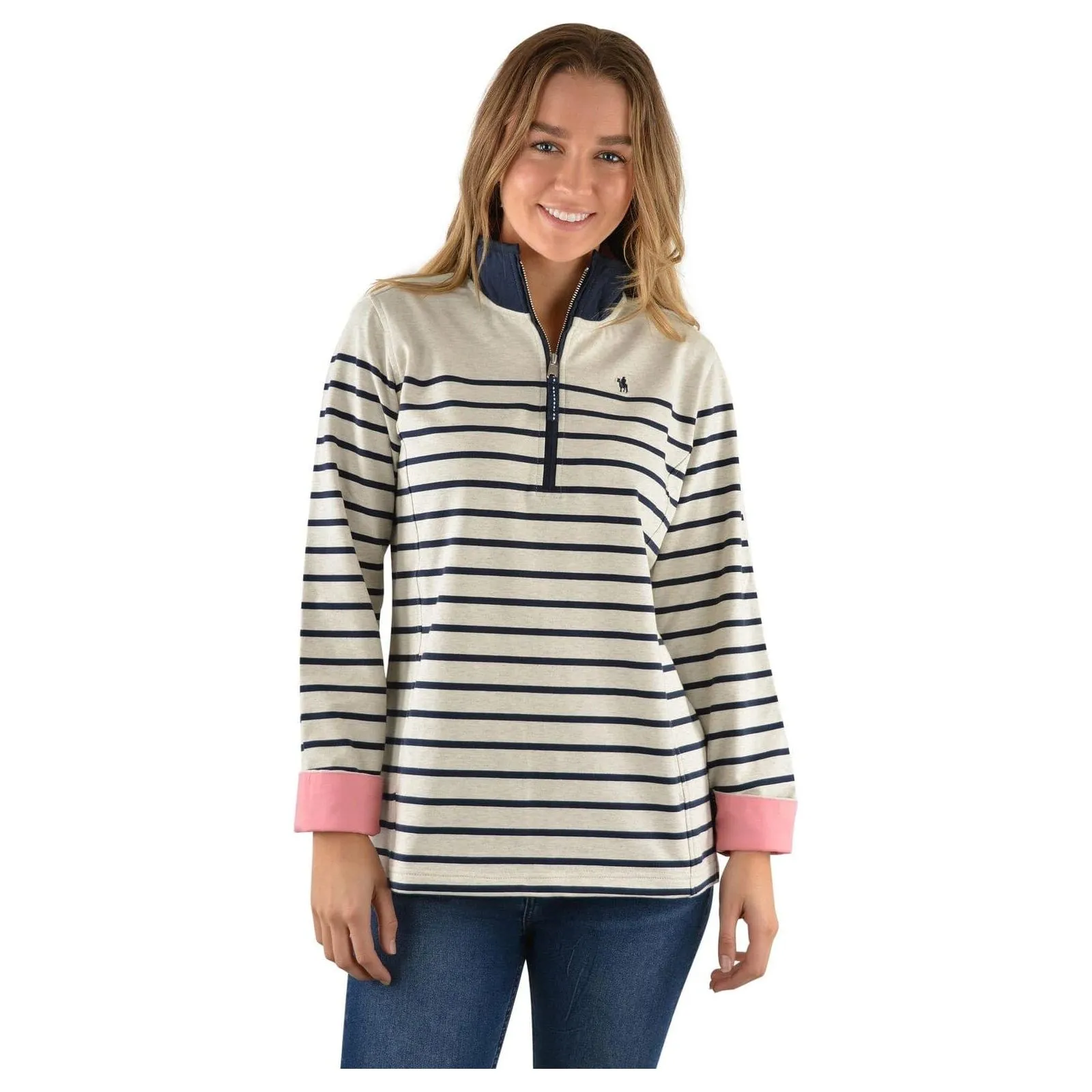 Thomas Cook Marlow Qtr Zip Rugby Top Women's