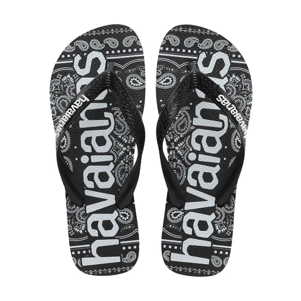 Top Logomania Fashion Flip Flops