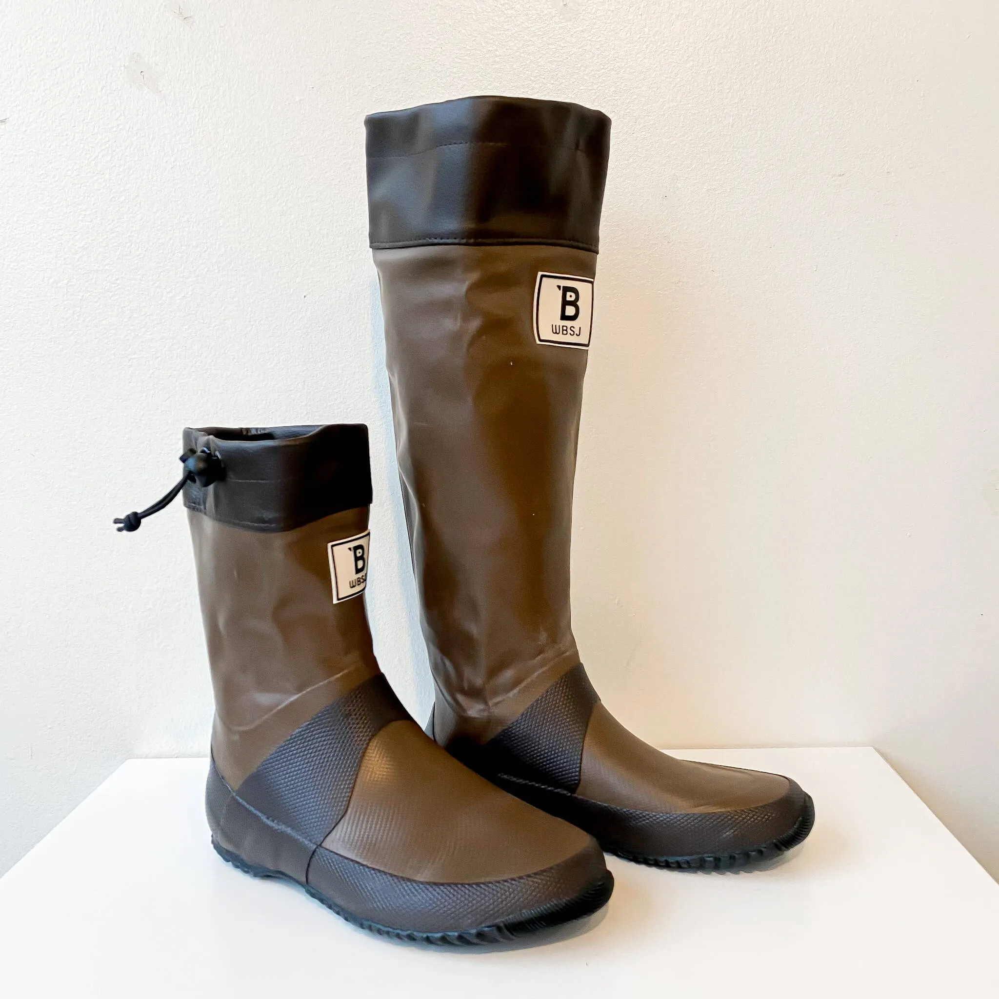 WBSJ Rain Boots - Brown Short