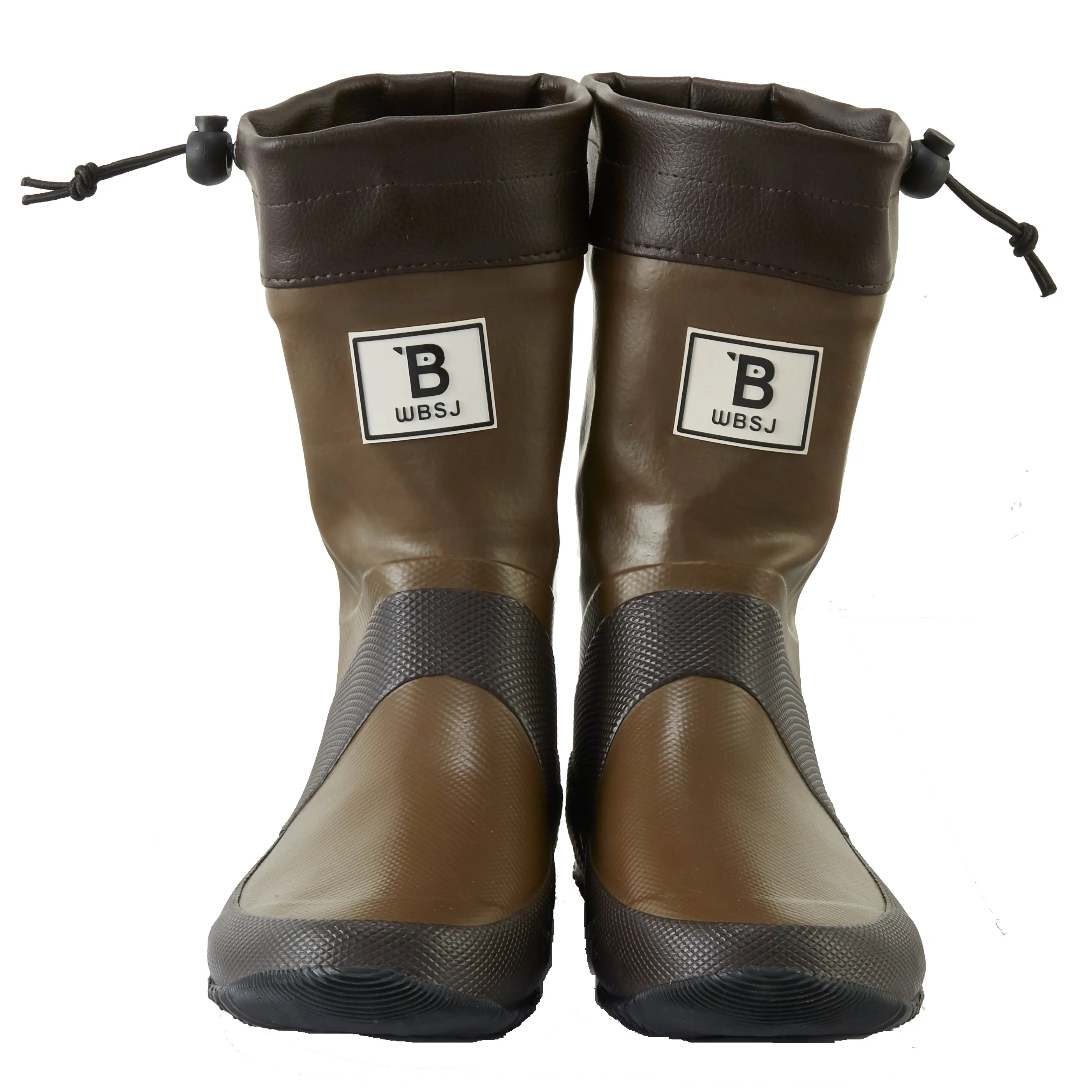 WBSJ Rain Boots - Brown Short