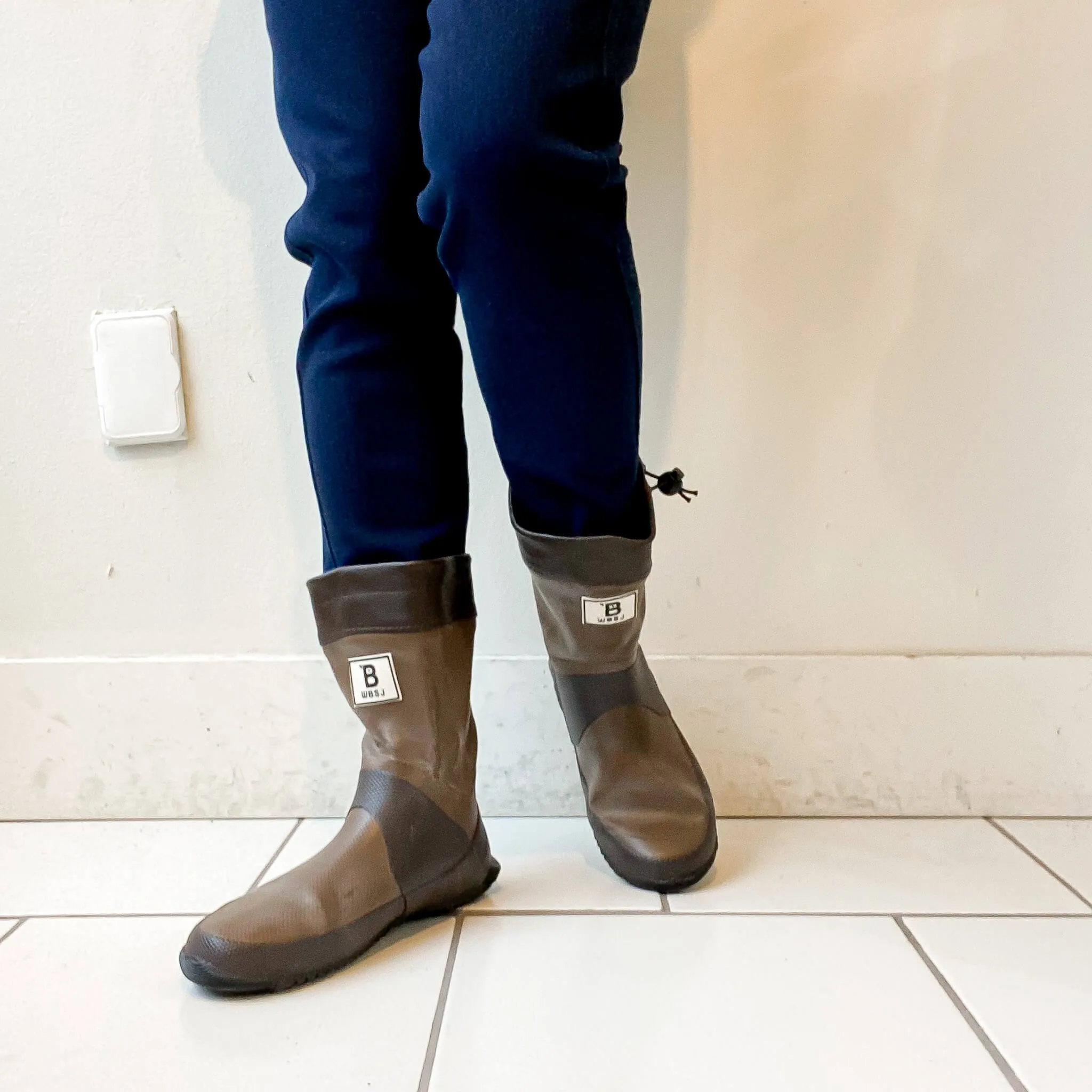 WBSJ Rain Boots - Brown Short