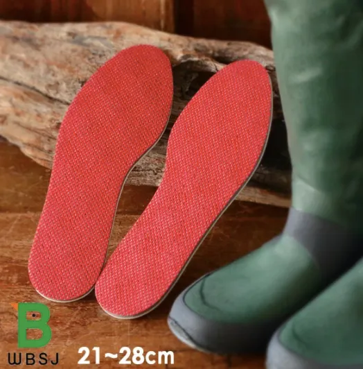 WBSJ Rain boots Sole Luck Warm -Insoles